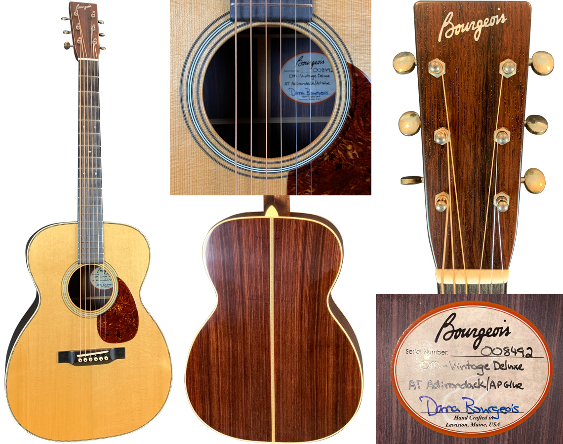 Bourgeois Vintage Delux OM 1 | Classic Guitars International finest ...