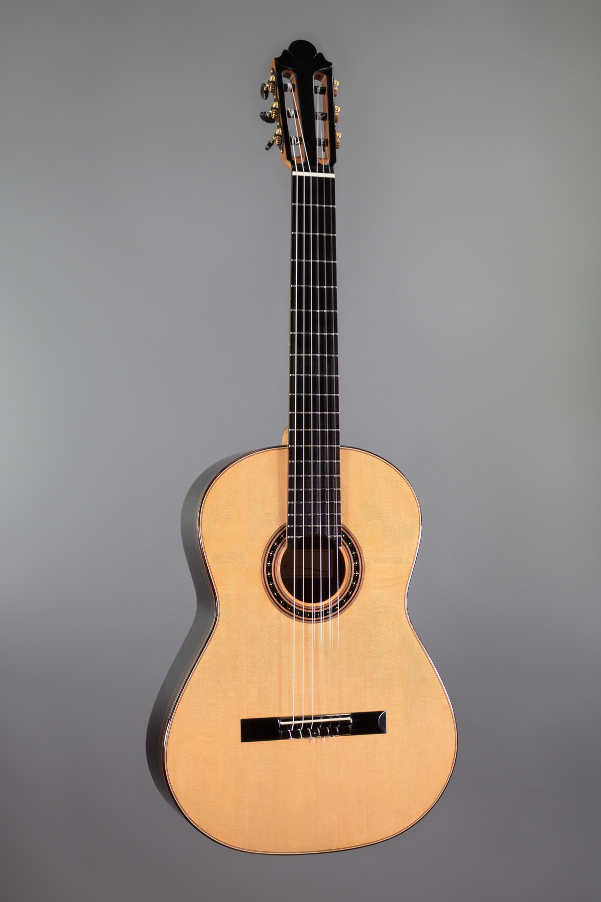 NEW Jacob Lebisch Spruce Double composite Top Classic Guitars 