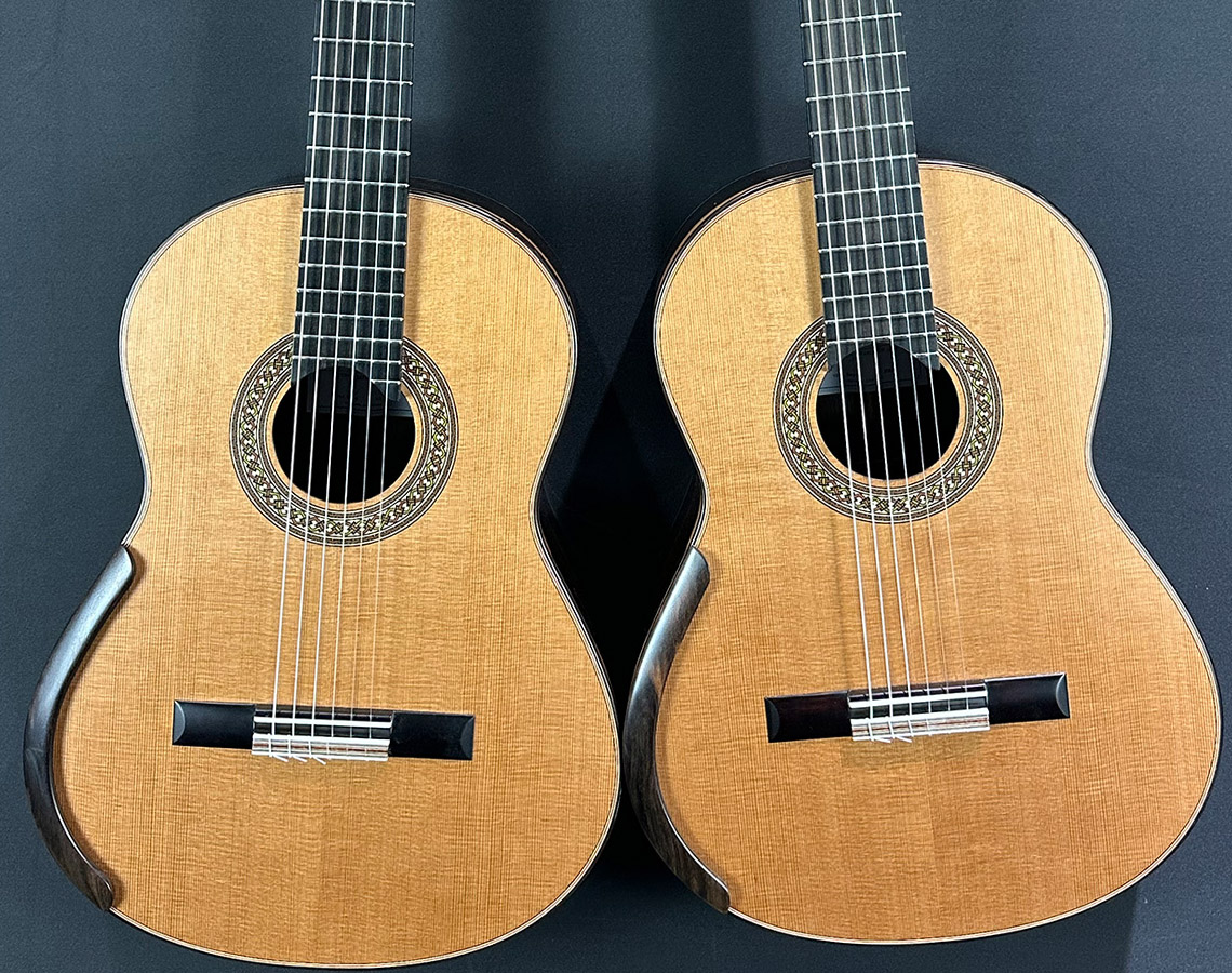 The TWIN to Ana Vidovic’s<br />
new Jim Redgate Cedar Double top